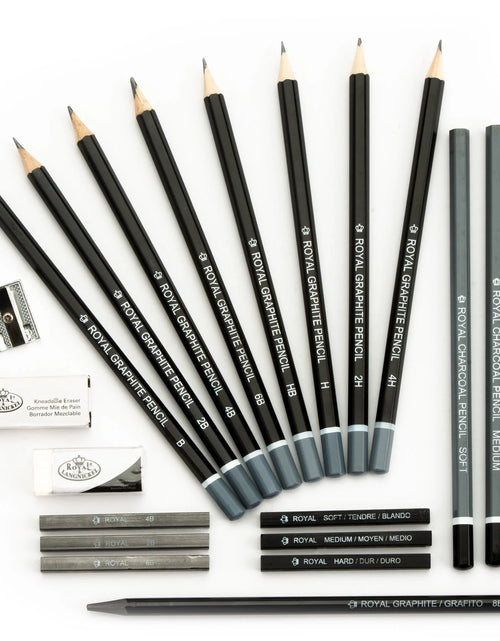 Load image into Gallery viewer, RART-200 | Essentials™ 21Pc Sketching Pencil Art Set
