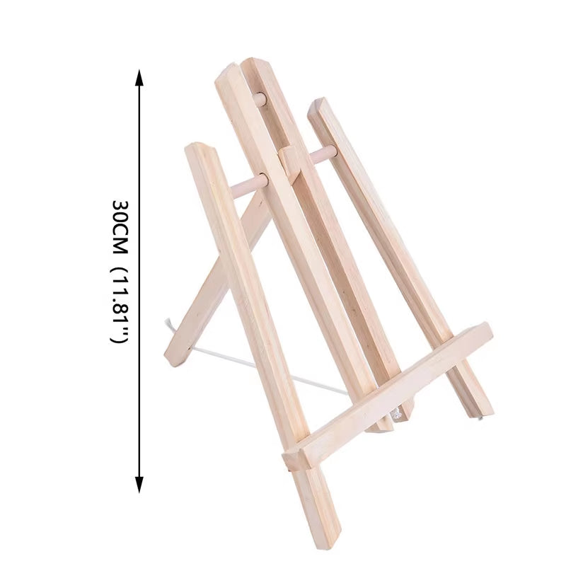 30Cm Beech Wood Table Easel Painting Craft Wooden Stand for Art Supplies Easel for Painting Art Supplies for Painting Wholesale