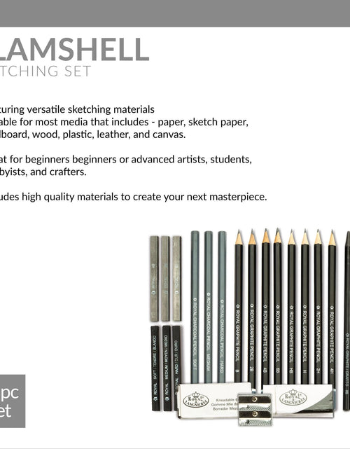 Load image into Gallery viewer, RART-200 | Essentials™ 21Pc Sketching Pencil Art Set
