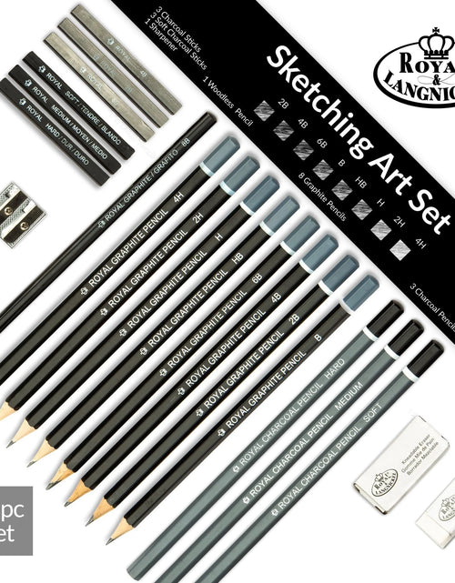 Load image into Gallery viewer, RART-200 | Essentials™ 21Pc Sketching Pencil Art Set
