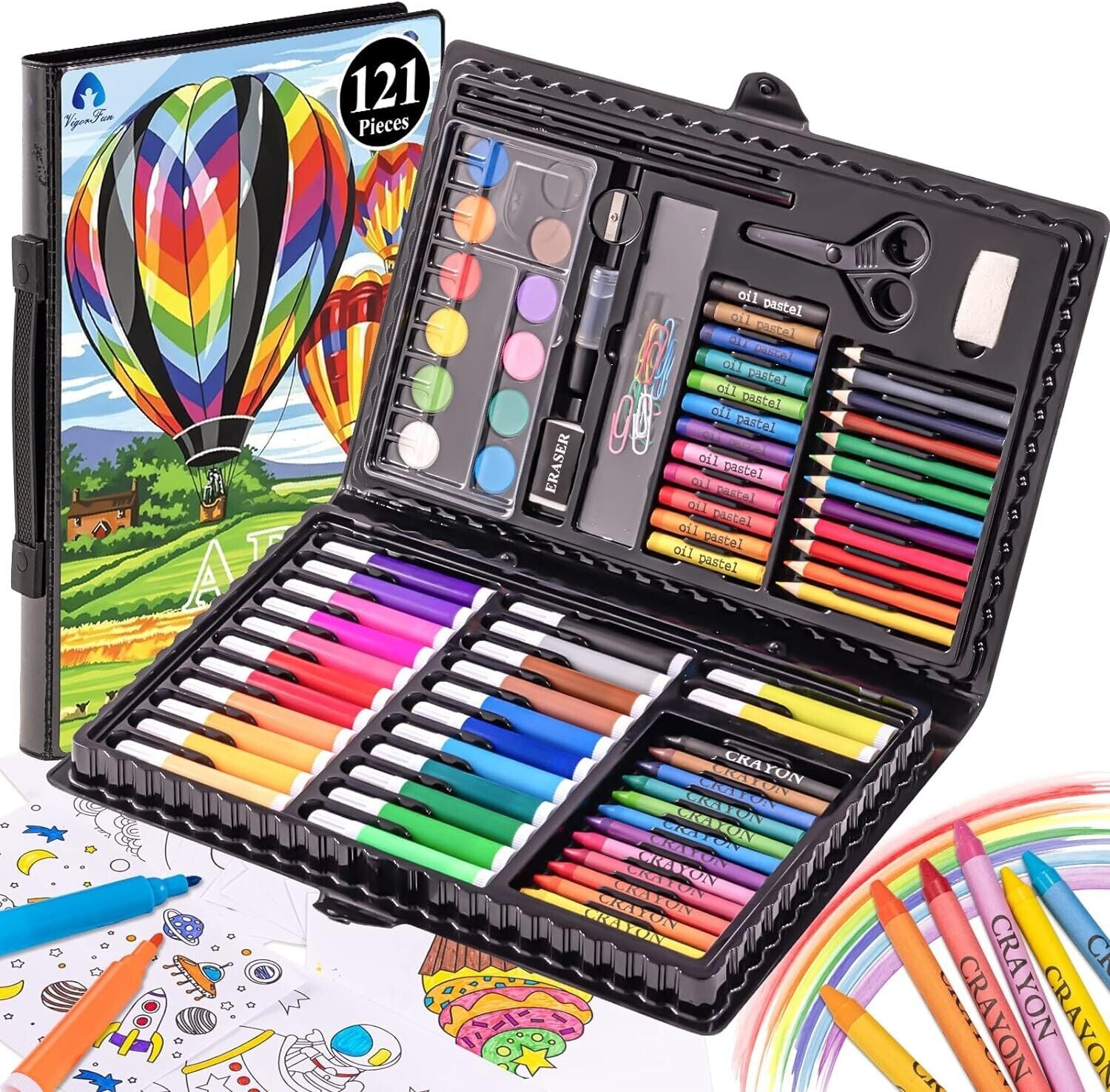 Art Kit Drawing Painting Art Supplies for Kids Girls Boys Teens Gifts Art Set...