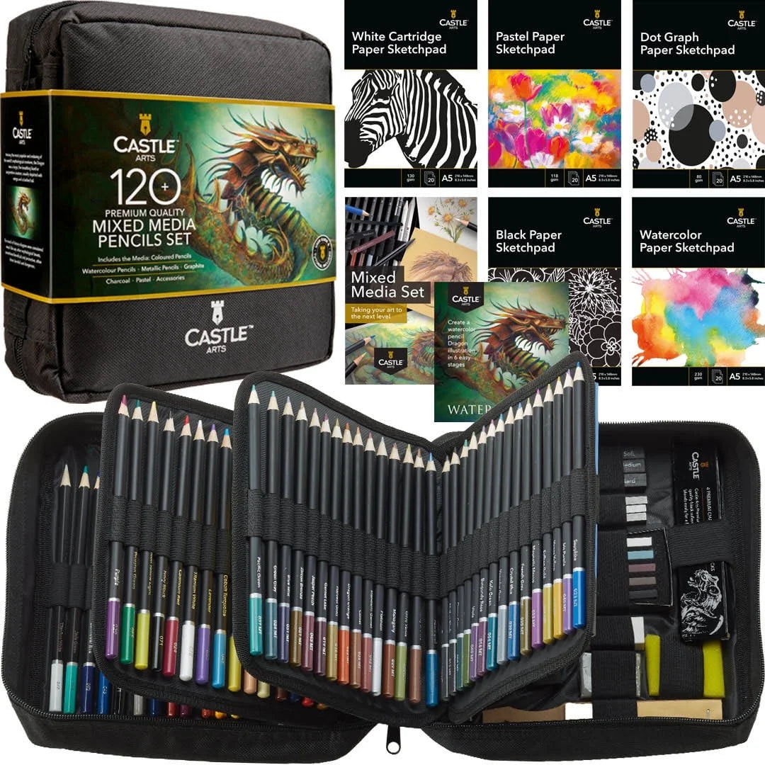 Mixed Media Art Sets (120 Piece)