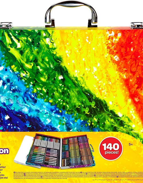 Load image into Gallery viewer, Inspiration Art Case Coloring Set - Space (140Ct), Art Kit for Kids, Toys for Girls &amp; Boys, Art Set, Holiday Gift for Kids [Amazon Exclusive]
