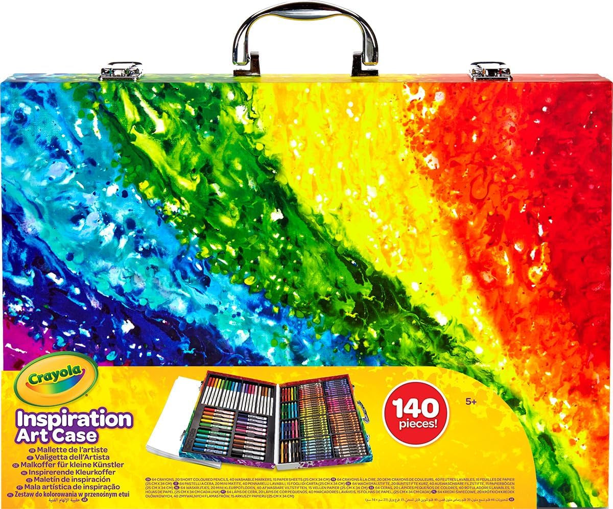 Inspiration Art Case Coloring Set - Space (140Ct), Art Kit for Kids, Toys for Girls & Boys, Art Set, Holiday Gift for Kids [Amazon Exclusive]