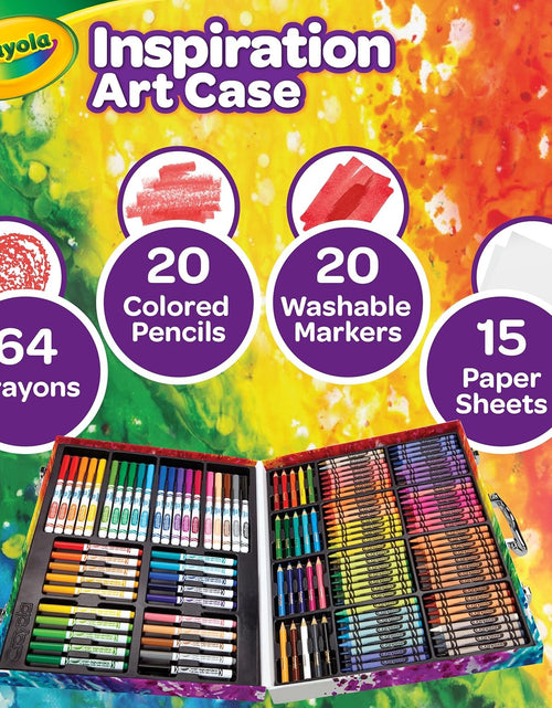 Load image into Gallery viewer, Inspiration Art Case Coloring Set - Space (140Ct), Art Kit for Kids, Toys for Girls &amp; Boys, Art Set, Holiday Gift for Kids [Amazon Exclusive]
