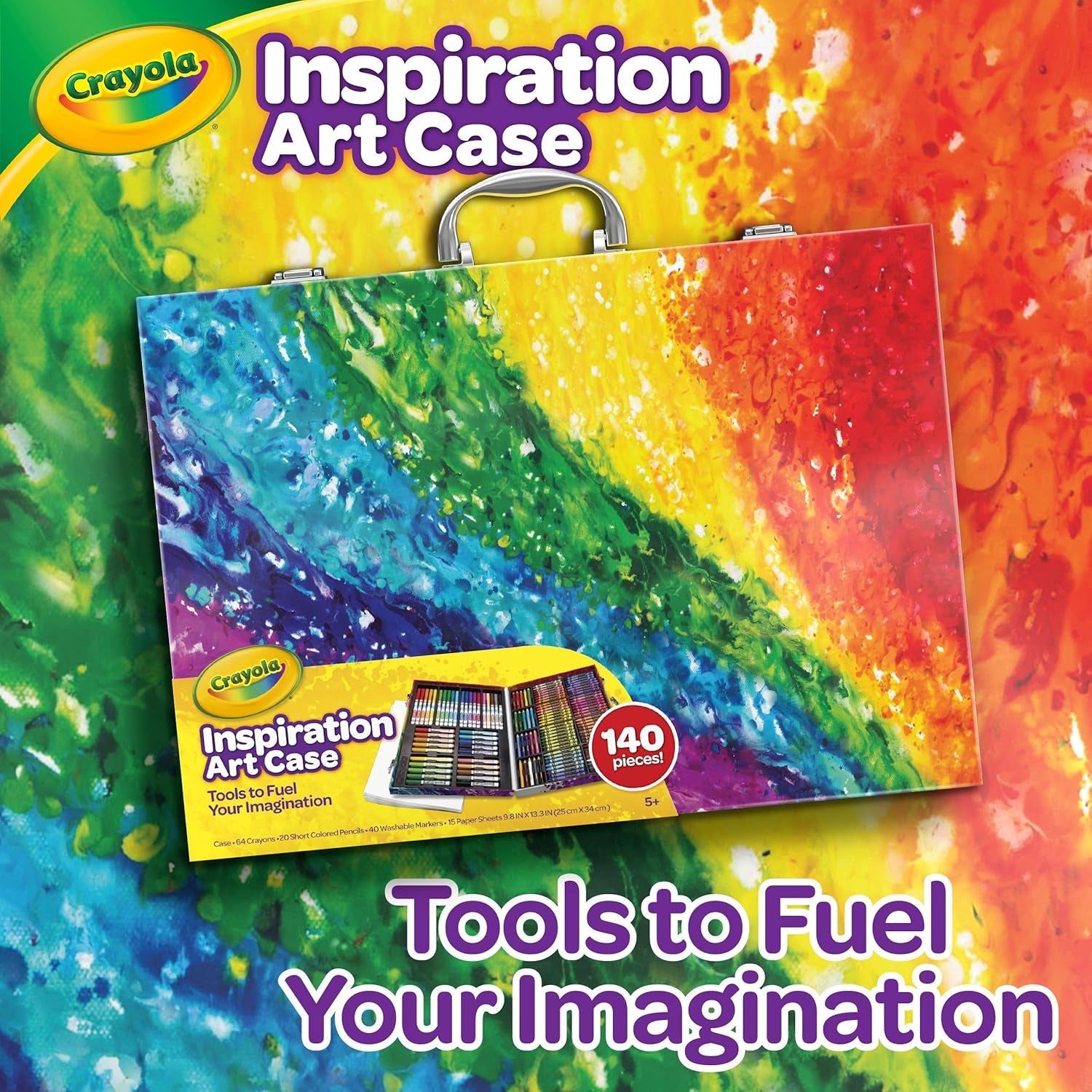 Inspiration Art Case Coloring Set - Space (140Ct), Art Kit for Kids, Toys for Girls & Boys, Art Set, Holiday Gift for Kids [Amazon Exclusive]