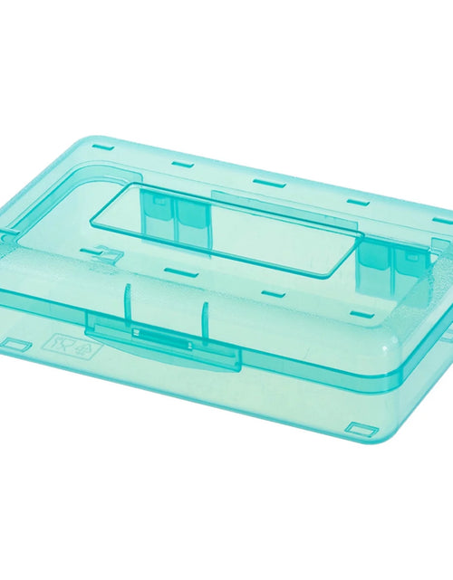 Load image into Gallery viewer, Plastic Pencil Cases with Snap-Tight Lid, Light Blue
