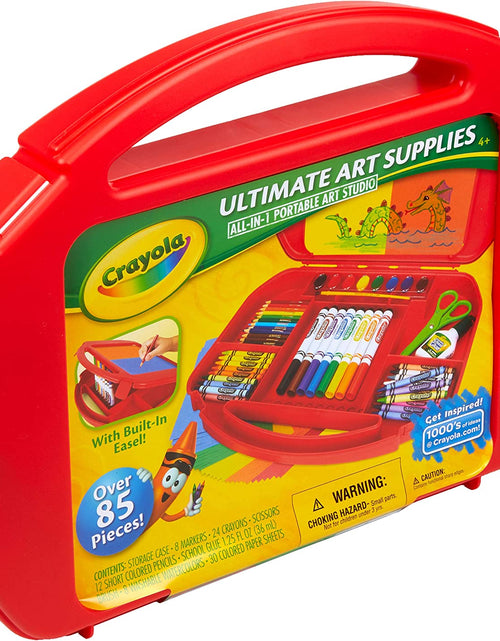 Load image into Gallery viewer, Ultimate Art Case with Easel, Kids Art Set, 85 Pieces, Gift for Kids Ages 4, 5, 6, 7 [Amazon Exclusive]
