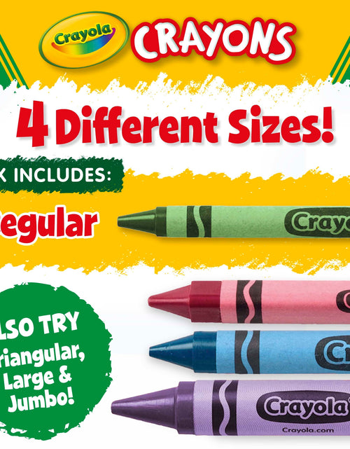 Load image into Gallery viewer, Classic Crayons, Back to School Supplies for Kids, 8 Ct, Art Supplies
