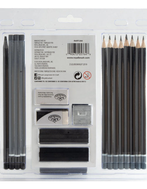 Load image into Gallery viewer, RART-200 | Essentials™ 21Pc Sketching Pencil Art Set
