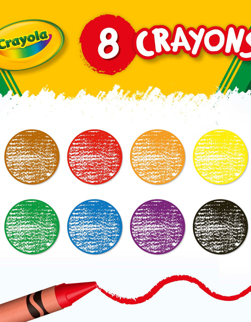 Load image into Gallery viewer, Classic Crayons, Back to School Supplies for Kids, 8 Ct, Art Supplies
