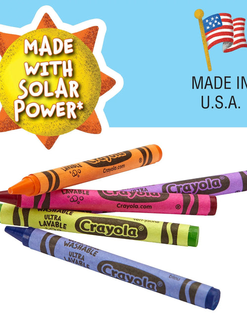 Load image into Gallery viewer, Ultra-Clean Washable Crayons, 24 Ct, Back to School Supplies for Kids, Art Supplies
