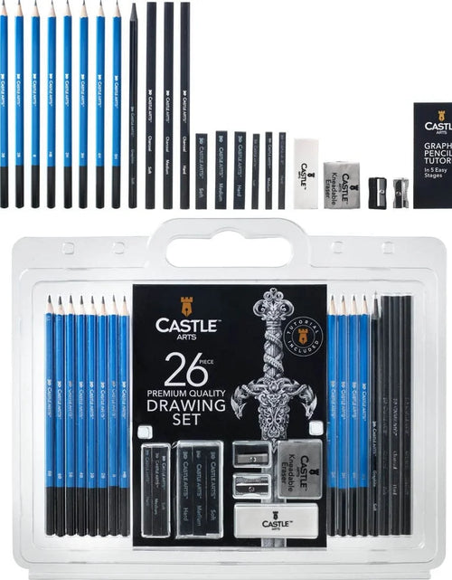 Load image into Gallery viewer, Drawing and Sketching Pencil Art Set (26 Piece)
