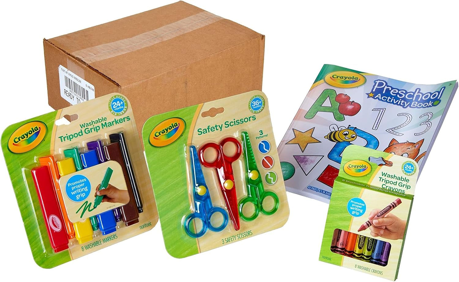 Young Kids Art Supplies Bundle, Art Set for Girls and Boys, Gifts for Toddlers, 36 Months [Amazon Exclusive]