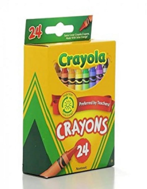 Load image into Gallery viewer, 24 Count Box of Crayons Non-Toxic Color Coloring School Supplies (6 Packs)
