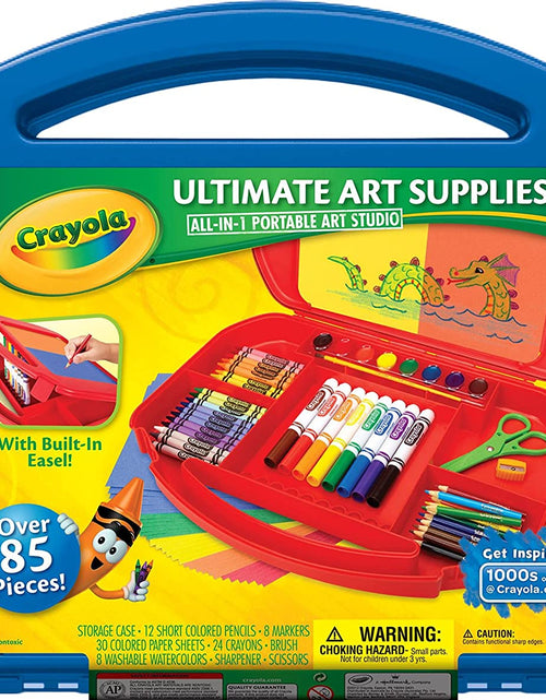 Load image into Gallery viewer, Ultimate Art Case with Easel, Kids Art Set, 85 Pieces, Gift for Kids Ages 4, 5, 6, 7 [Amazon Exclusive]
