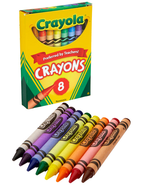 Load image into Gallery viewer, Classic Crayons, Back to School Supplies for Kids, 8 Ct, Art Supplies
