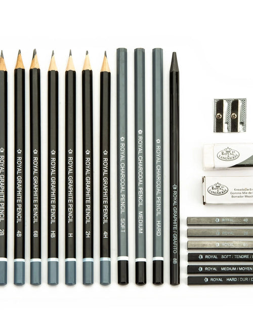 Load image into Gallery viewer, RART-200 | Essentials™ 21Pc Sketching Pencil Art Set
